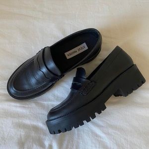 Steve Madden platform loafers